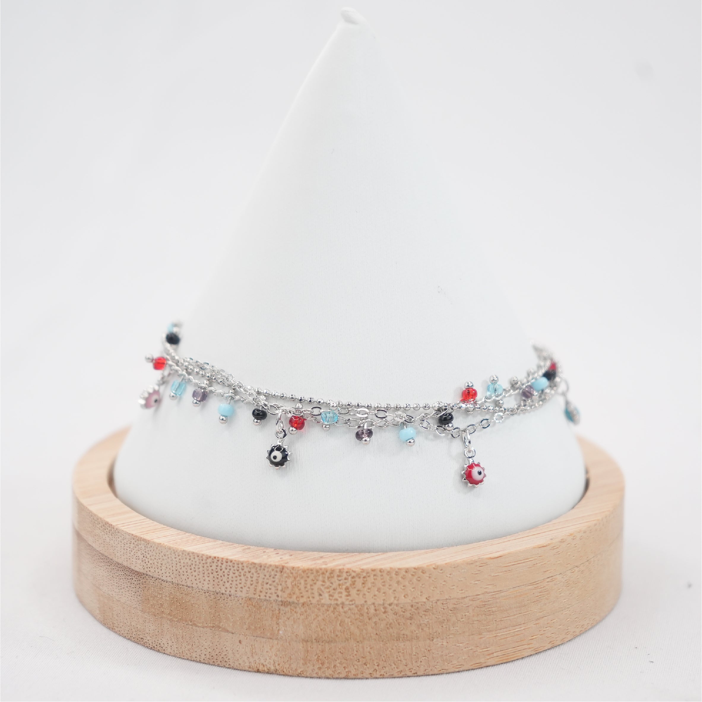 Vibrant Evil Eye Beaded Summer Anklets: Protection and Style