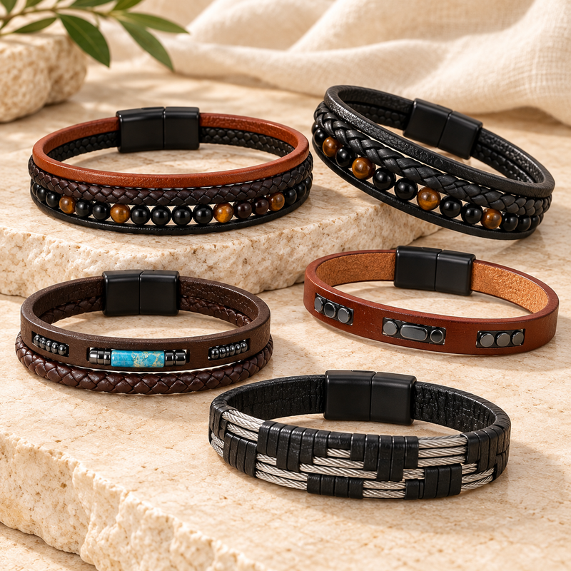 Leather Bracelets