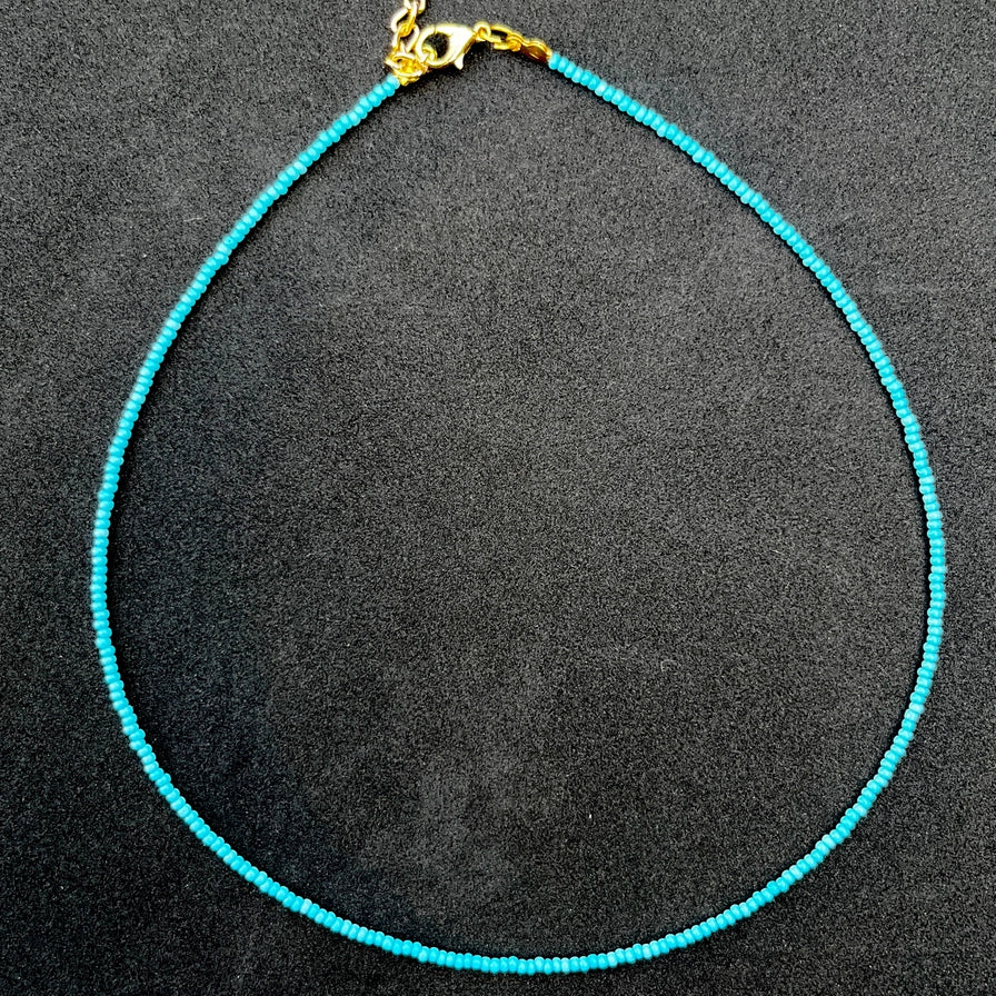 Boho Beaded Necklace Set of 24 | Multicolor Layering Jewelry