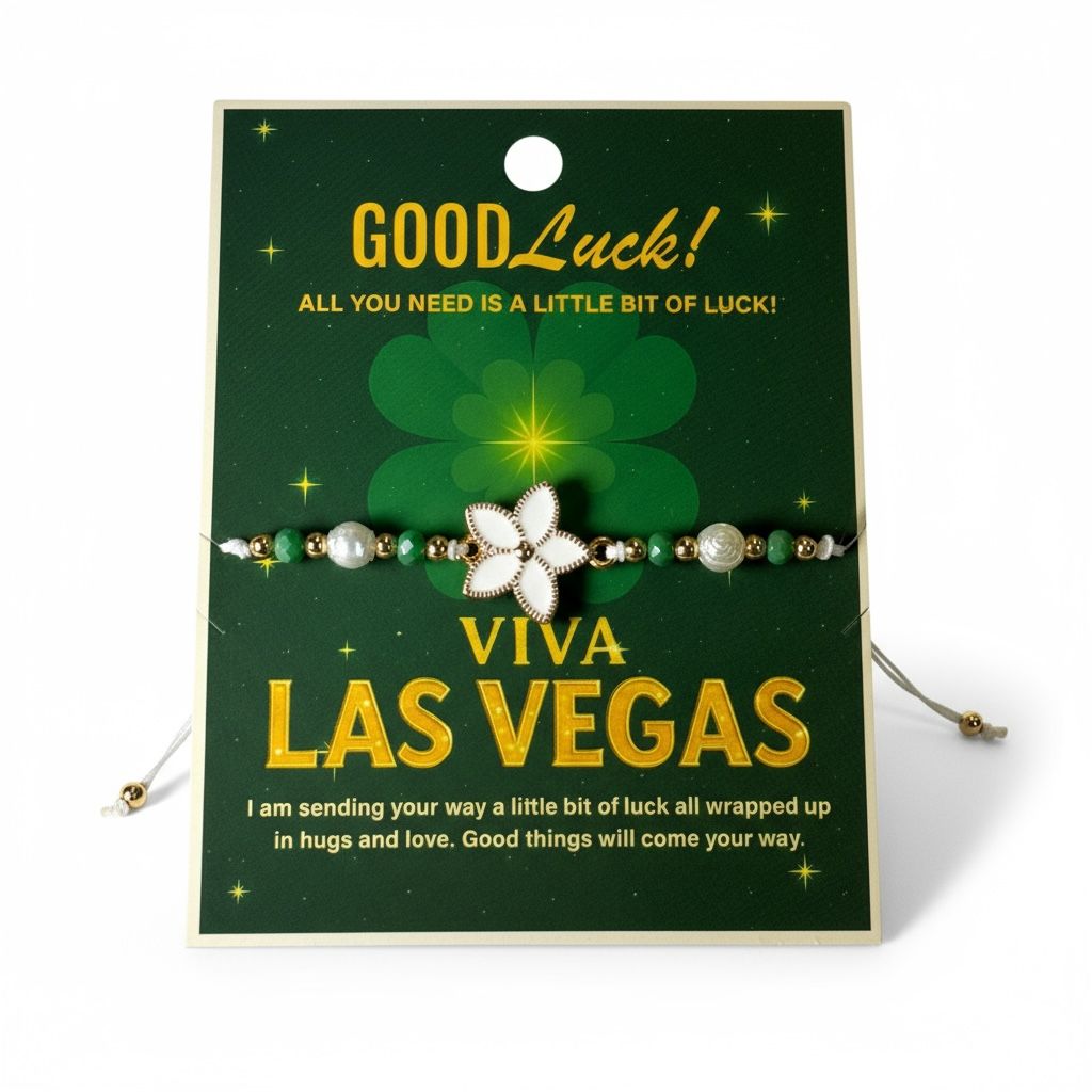 Vegas Good Luck Bracelet – 5 Color Options