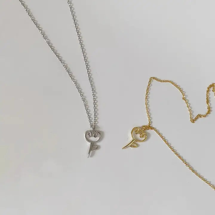 Delicate Rose Necklace | Stainless Steel | Romantic Charm
