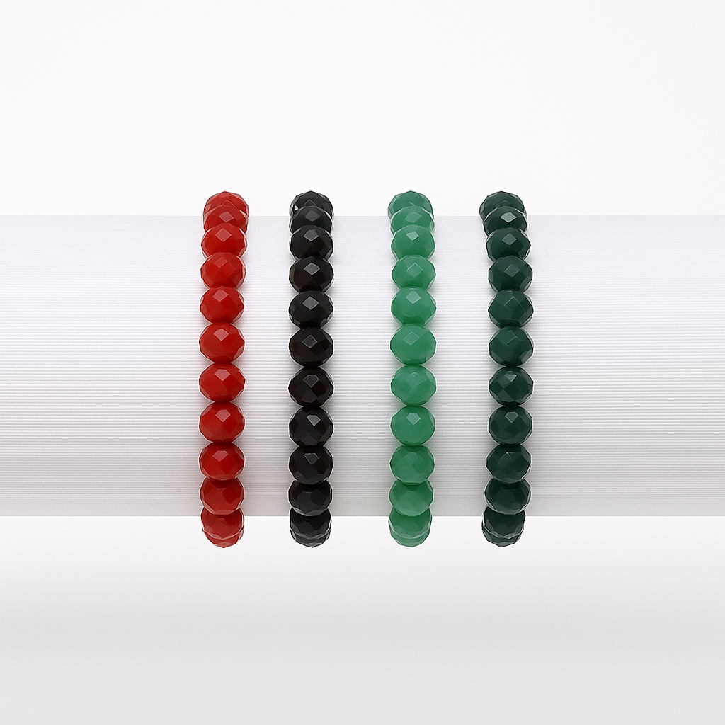 Christmas Crystal Bracelets | 3 Options (4mm & 6mm Sets)