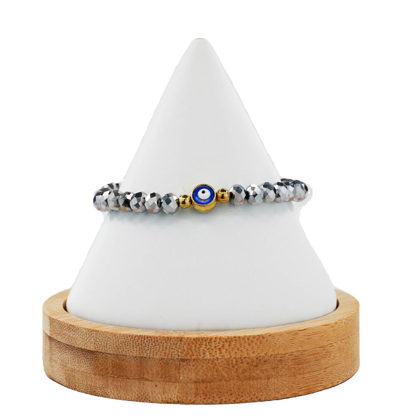 Stretchy Evil Eye Beaded Bracelet: Timeless Protection