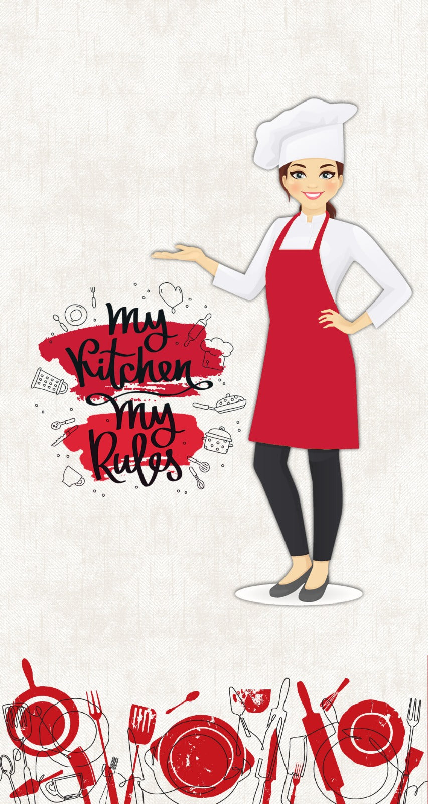 Lateks Water Resistant Washable Area Runner Kitchen Rug