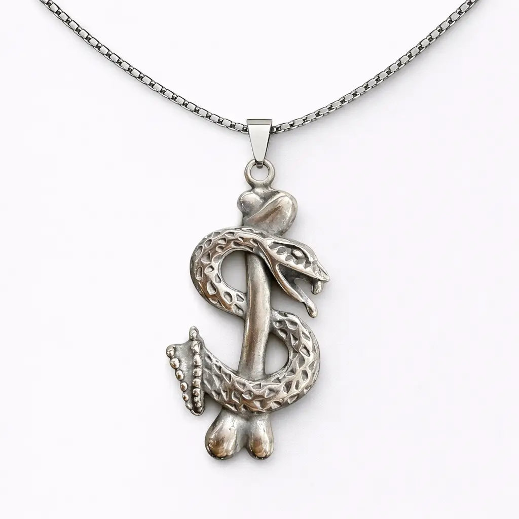 Men’s Stainless Steel Symbol Necklaces – 4 Statement Designs