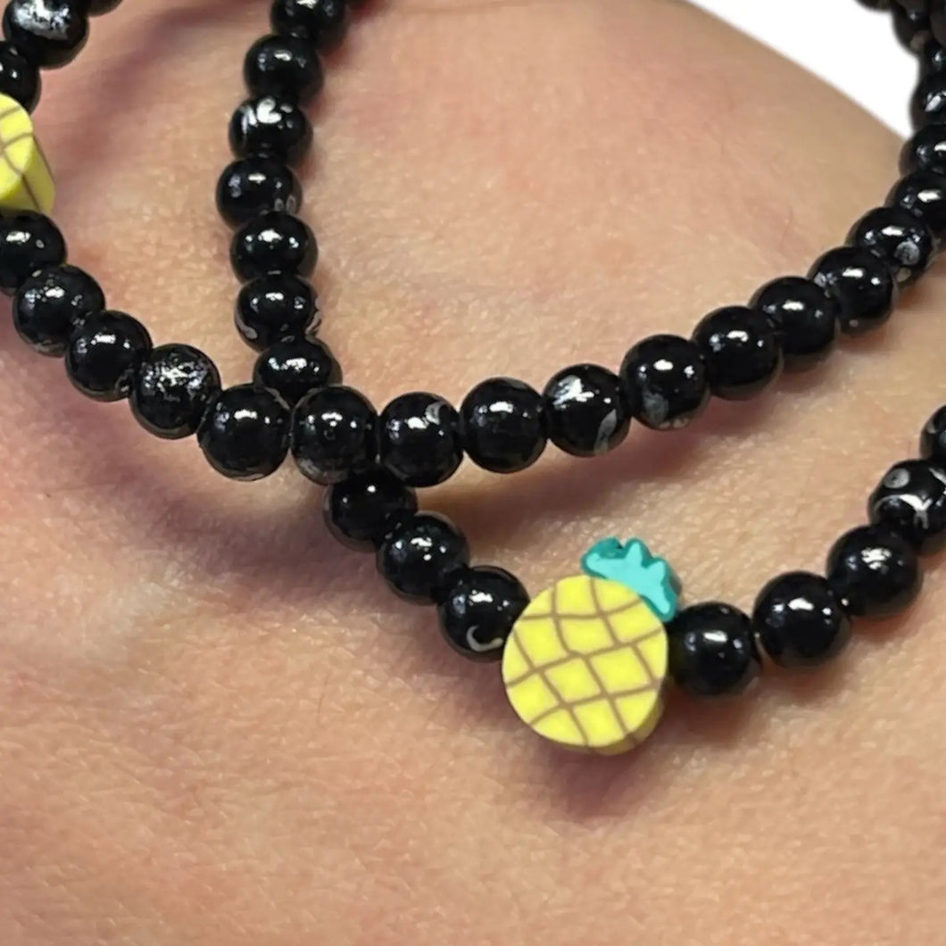 Stretchy Bracelet | Kids Bracelets | Pineapple Kids Bracelet