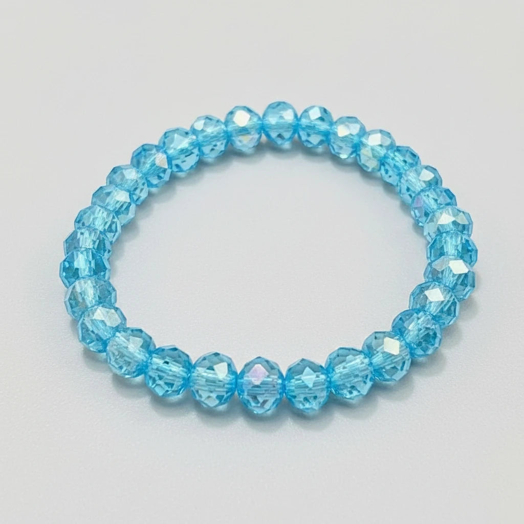 Stretchy Bracelet | 10 Color Mix Set | Large Crystal Stones