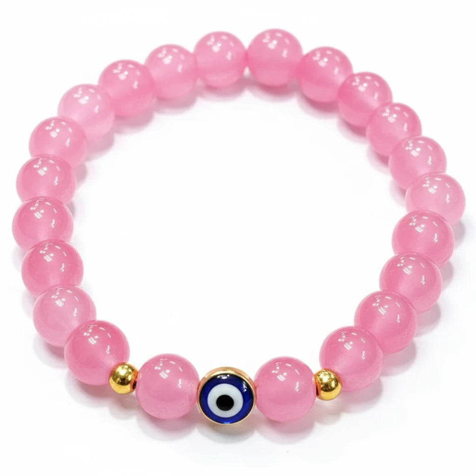 Stretchy Bracelet | 10 Color Mix Set  | Evileye
