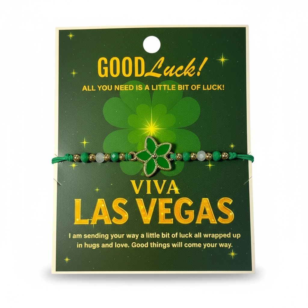Vegas Good Luck Bracelet – 5 Color Options