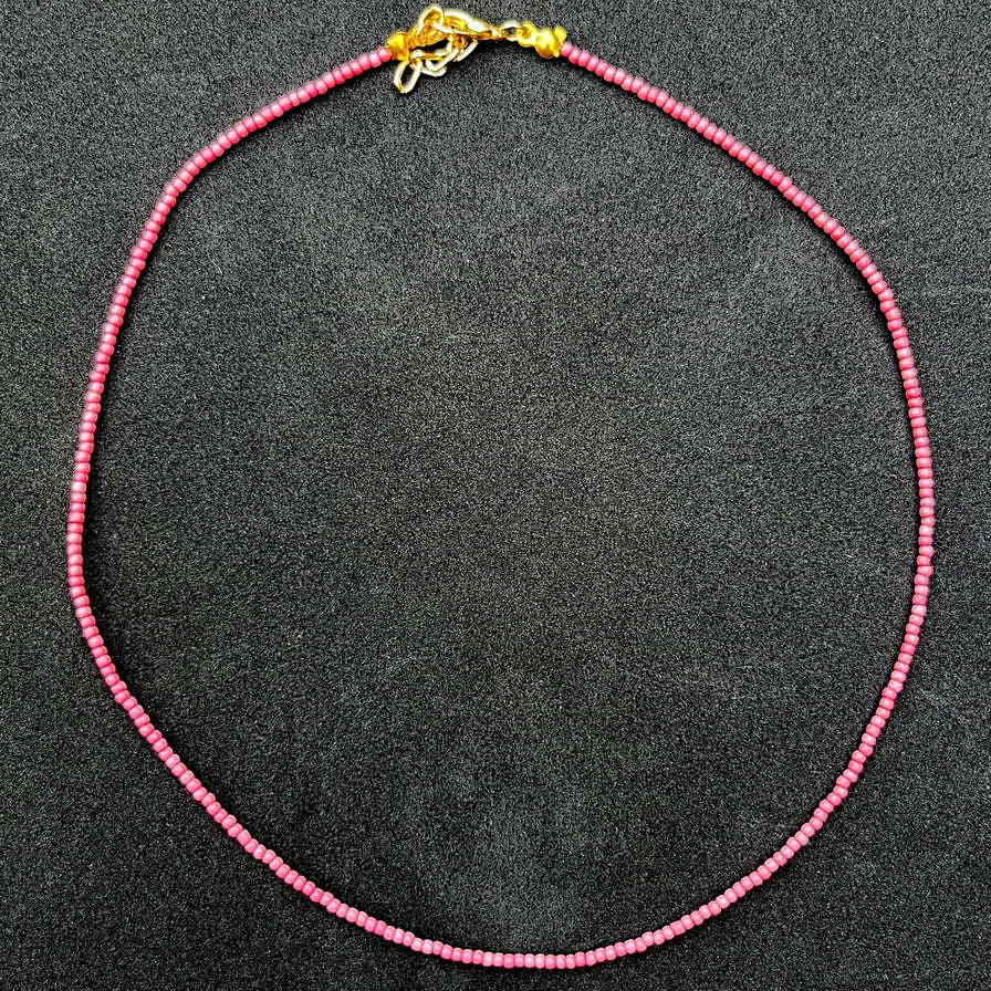 Boho Beaded Necklace Set of 24 | Multicolor Layering Jewelry