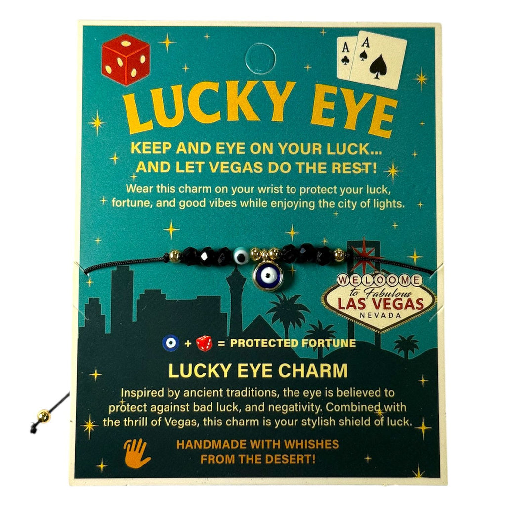 Vegas Lucky Eye Bracelet – Assorted Turquoise Mix
