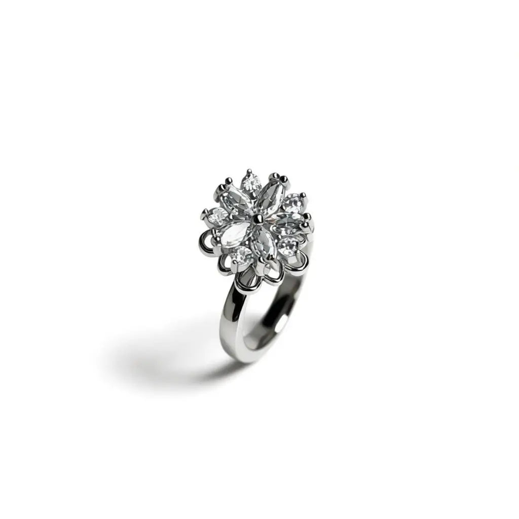 Best Seller Fidget Spinner Ring Adjustable GoldSilver Plated