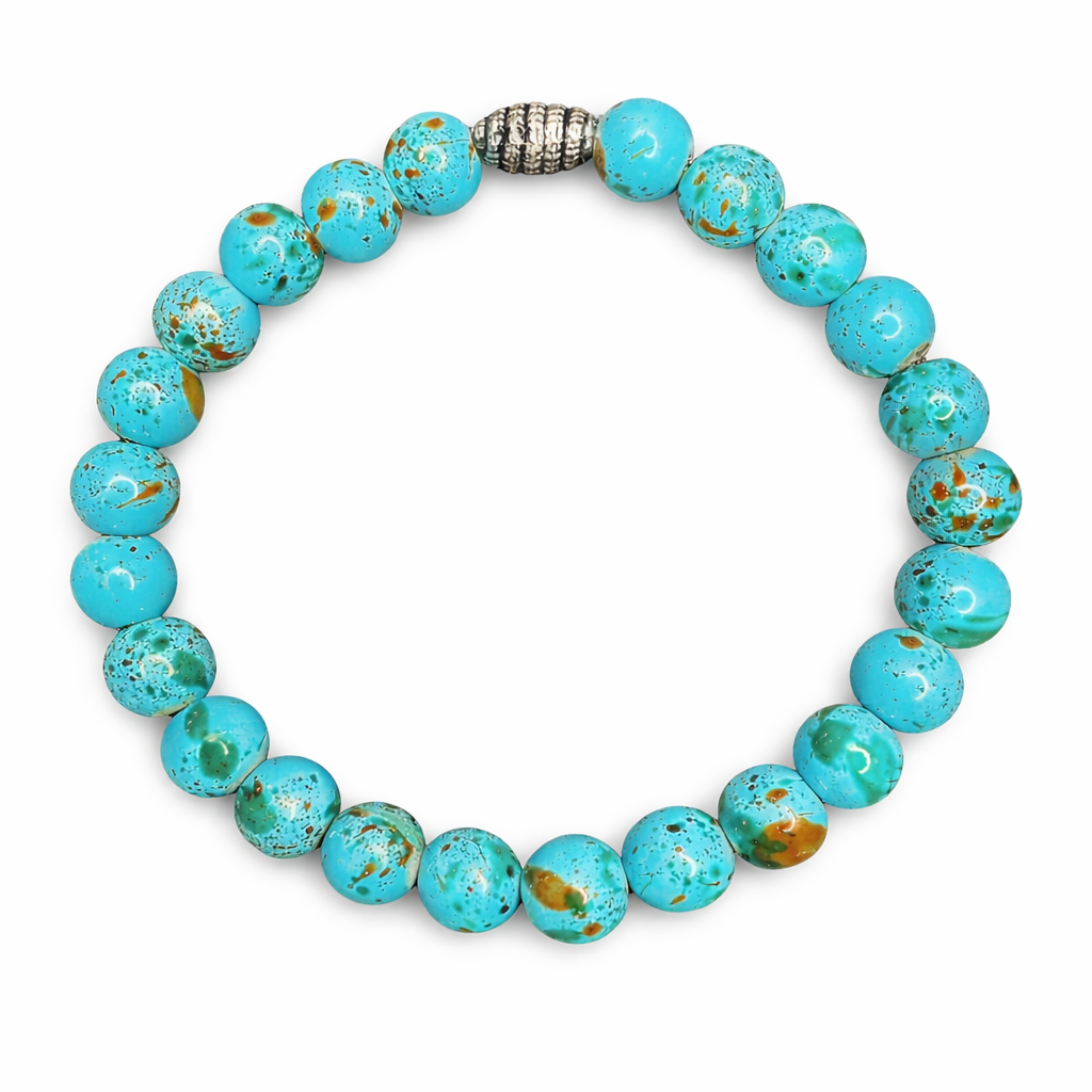 Stretchy Bracelet | Beaded Marble Design Bracelets 