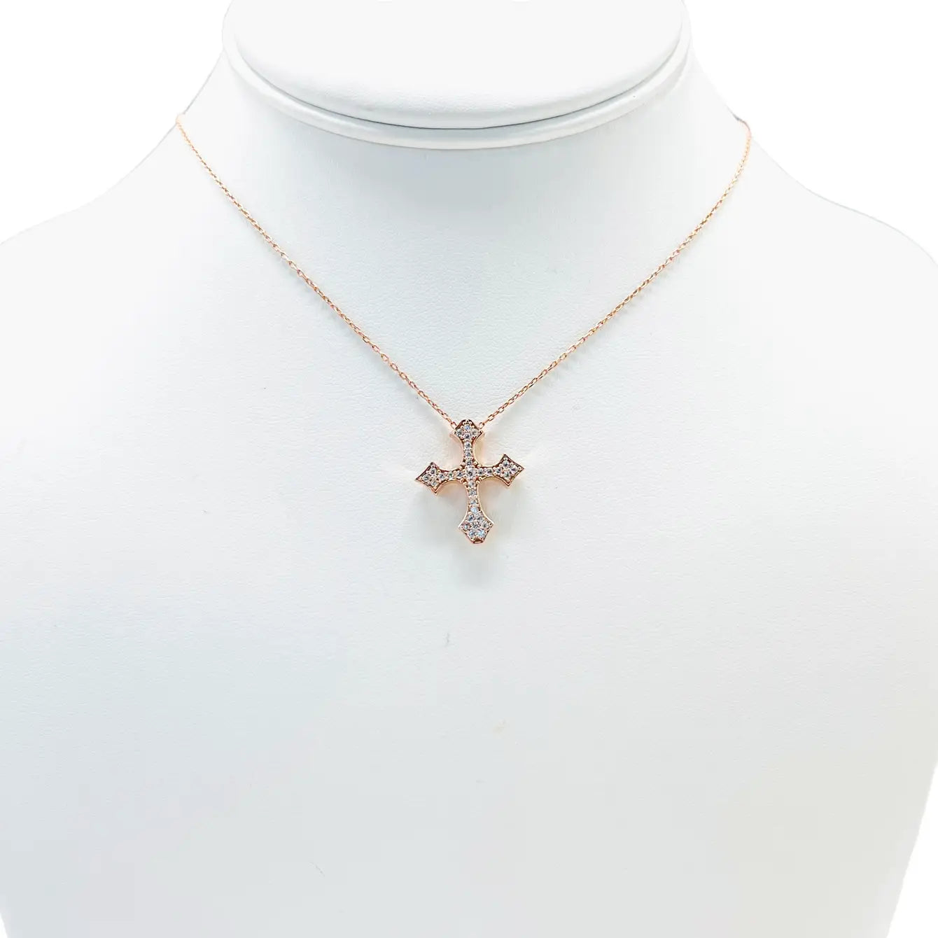 925 Sterling Silver Cross Necklace
