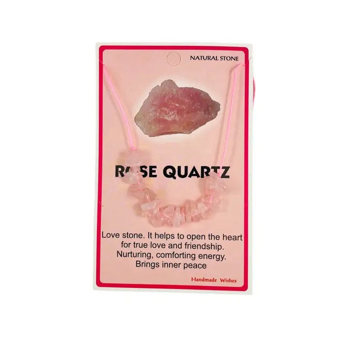 Colorful Stone Card Necklaces