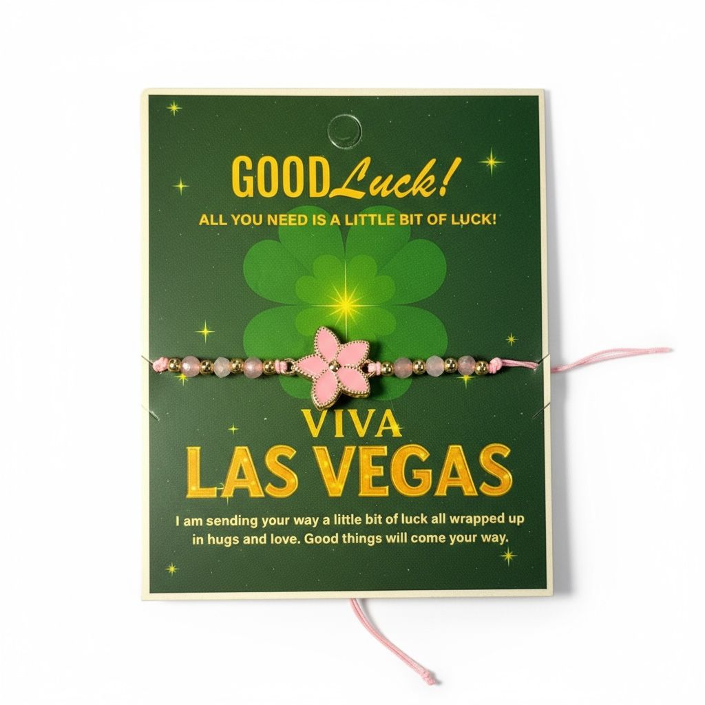 Vegas Good Luck Bracelet – 5 Color Options