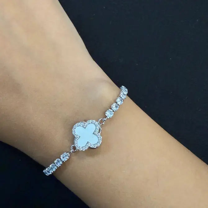 Fidget Spinner Bracelet – Rhinestone Rotating Anxiety Relief