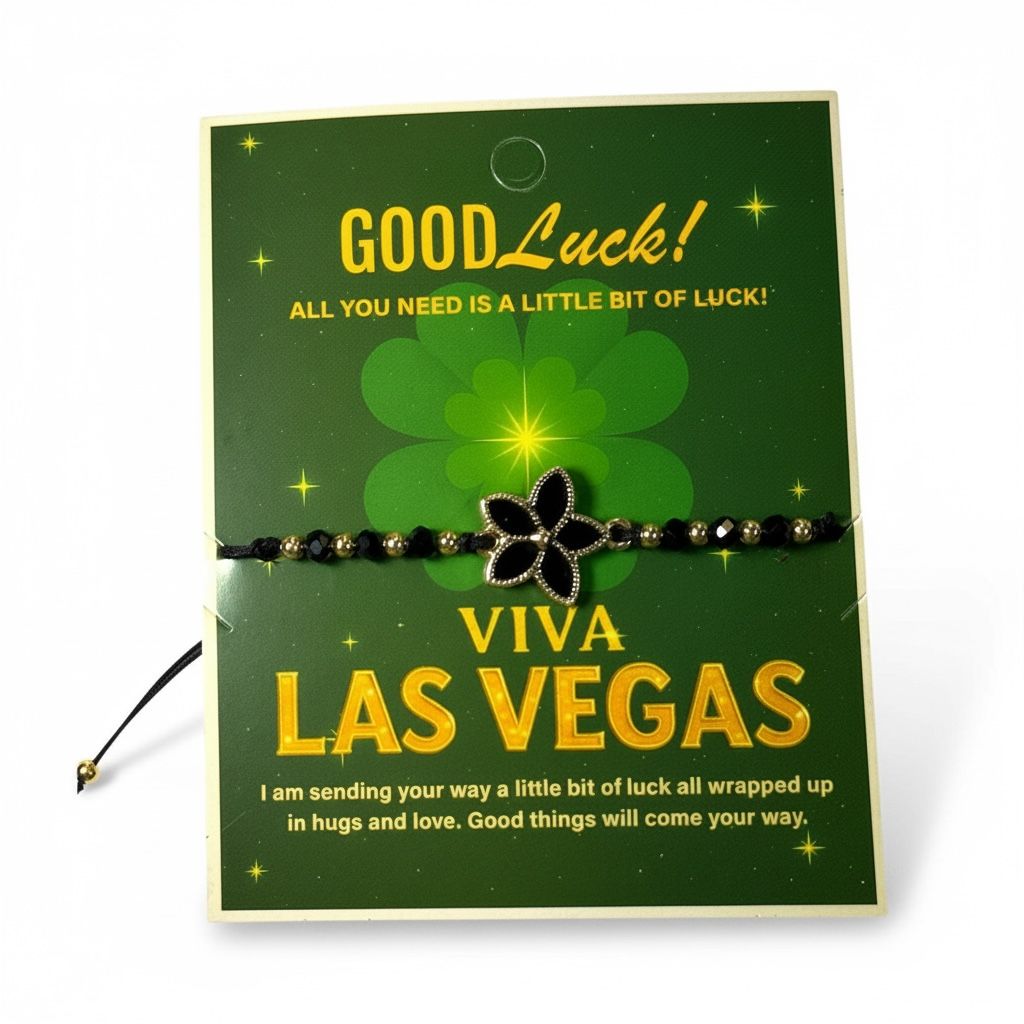 Vegas Good Luck Bracelet – 5 Color Options