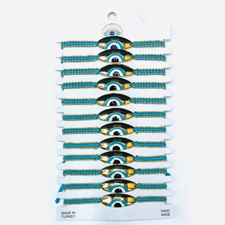 Elliptic Bright Evileye Bracelet Set