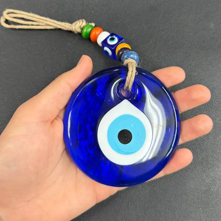 Evil Eye Colorful Multi Bead Wall Decor: Protection