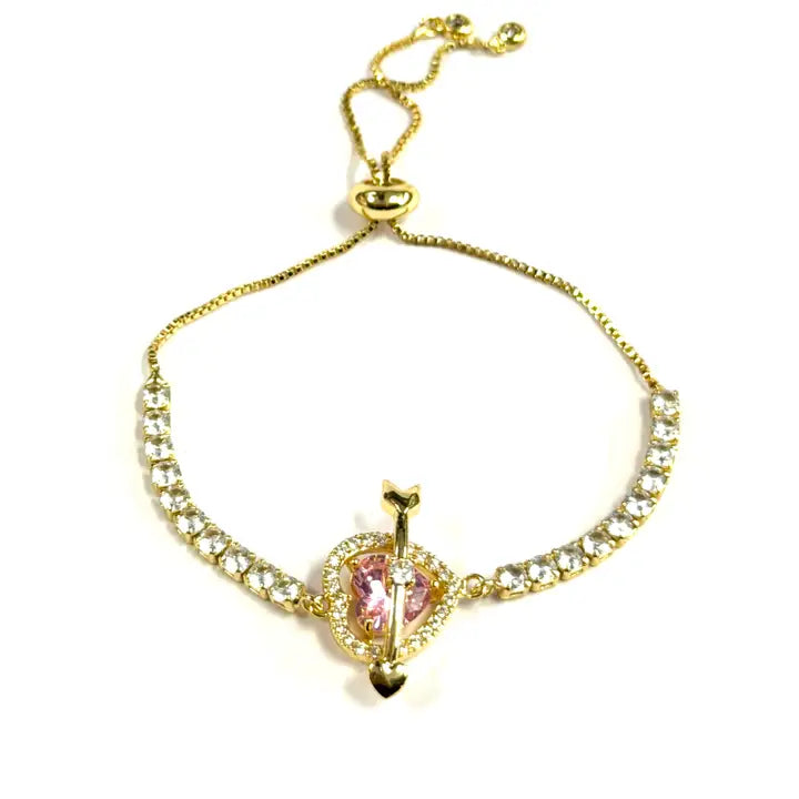 Fidget Spinner Bracelet – Rhinestone Rotating Anxiety Relief