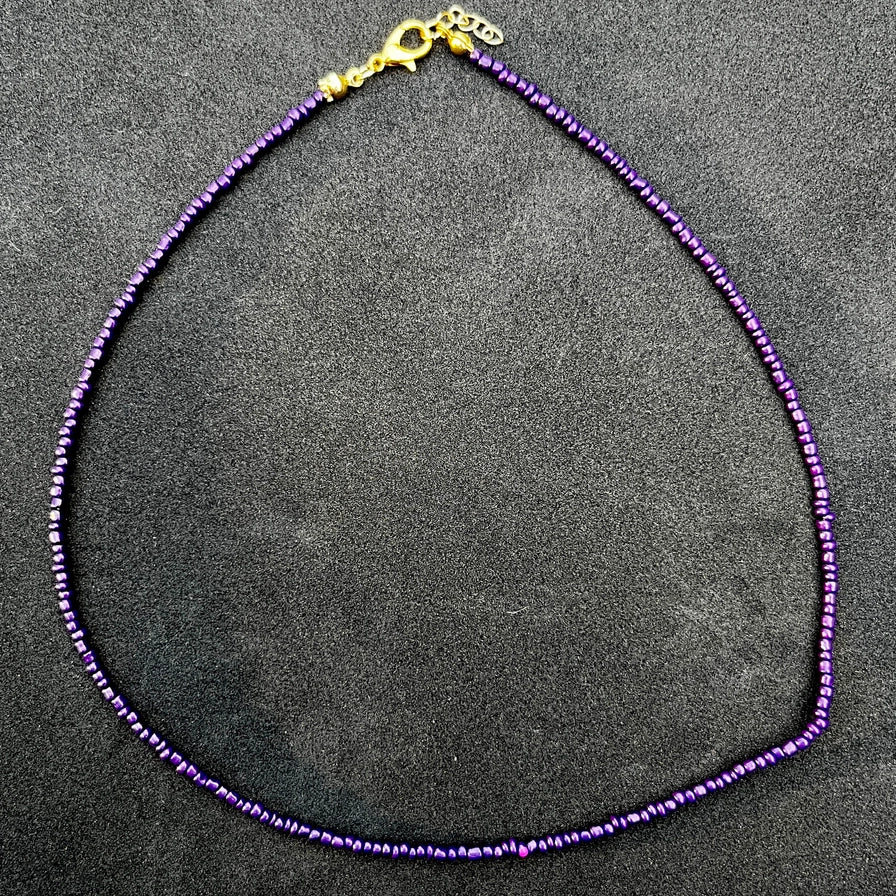 Boho Beaded Necklace Set of 24 | Multicolor Layering Jewelry