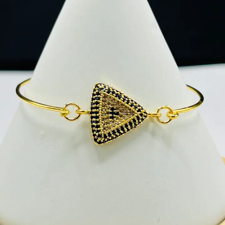 Dainty Bangle Evil Eye Bracelet Multi Style