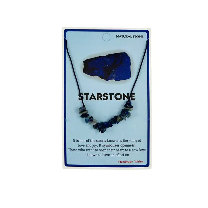 Colorful Stone Card Necklaces