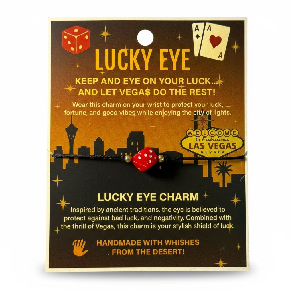 Vegas Lucky Eye Bracelet – Brown Edition (Assorted Colors)