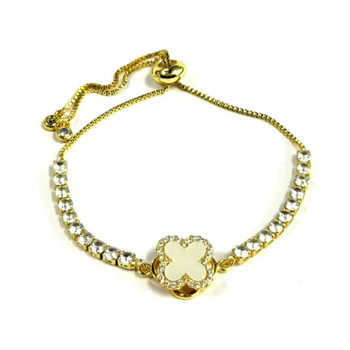 Fidget Spinner Bracelet – Rhinestone Rotating Anxiety Relief