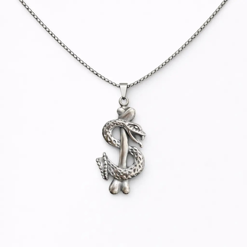Men’s Stainless Steel Symbol Necklaces – 4 Statement Designs