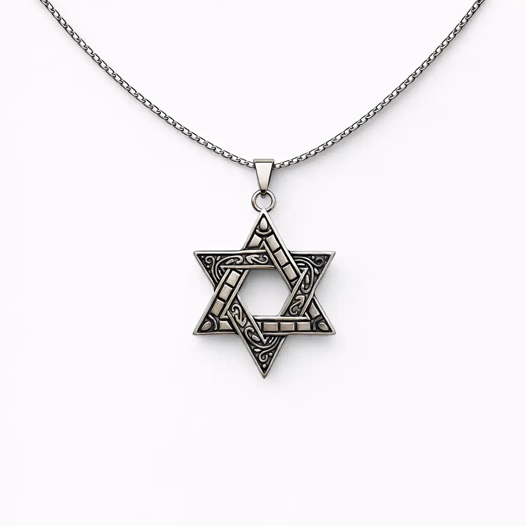 Men’s Pentagram & Symbol Necklaces – Stainless Steel (3 Styles)