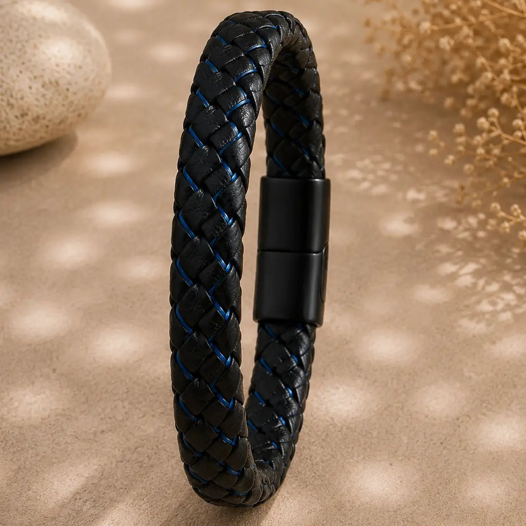 Handmade Leather Bracelets: Classic and Modern, for Gift(EX)