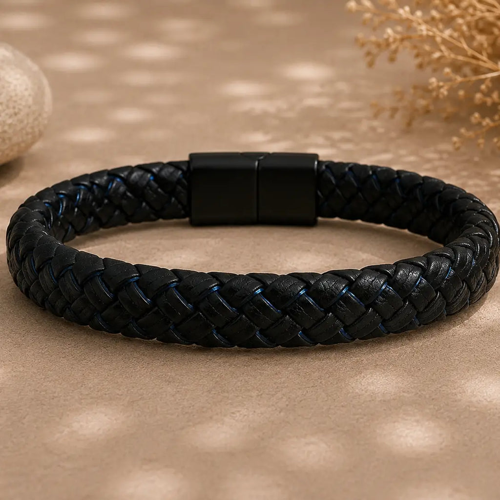 Handmade Leather Bracelets: Classic and Modern, for Gift(EX)