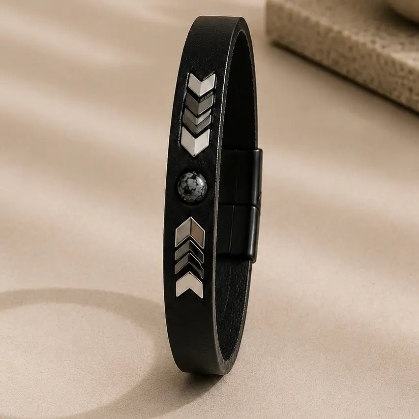 Genuine Leather Arm Bands: Classic Appeal, Gift for Couple