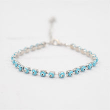 Load image into Gallery viewer, Matte Blue Evil Eye Beaded Summer Anklets - Stylish Protection
