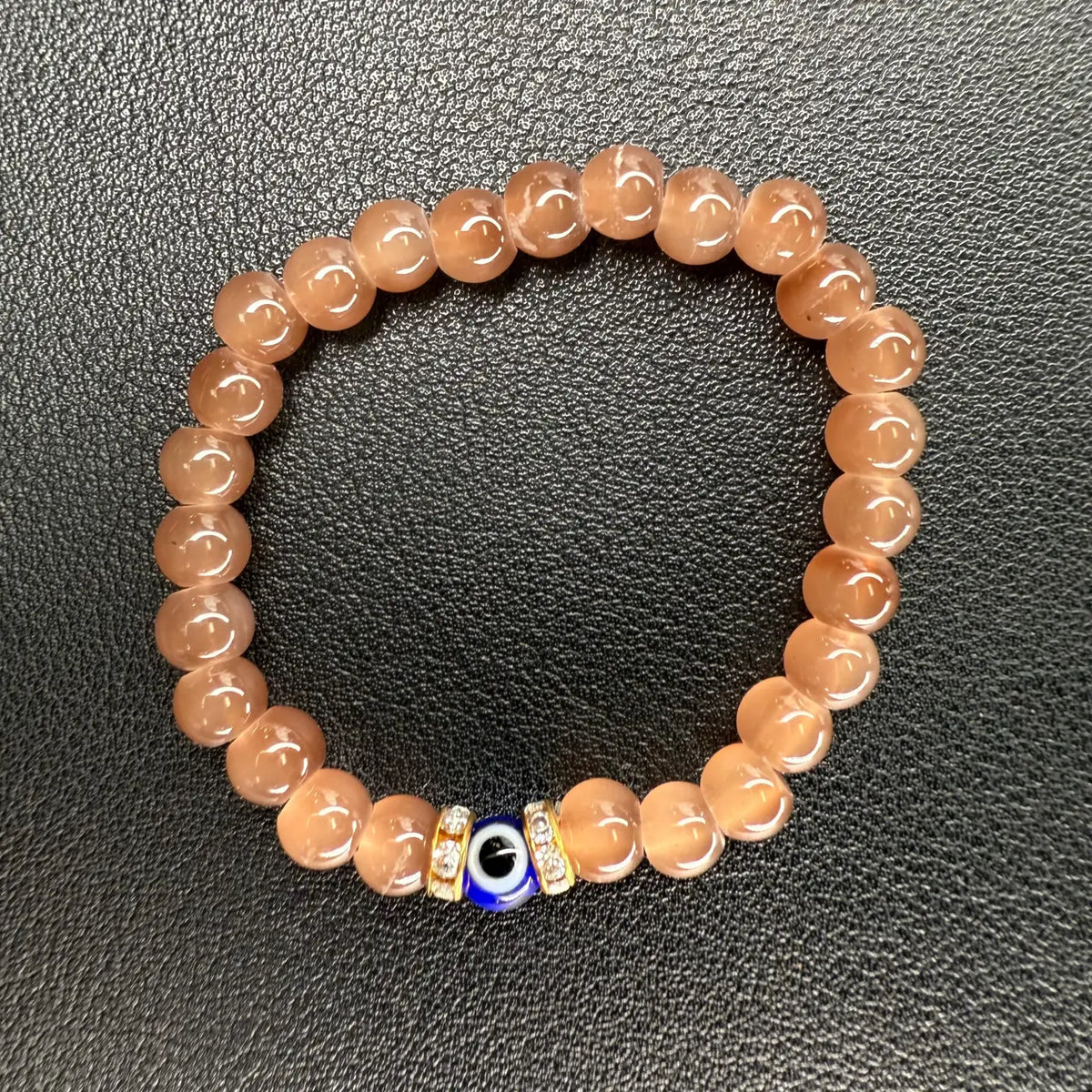 Kids Evil Eye Stretch Bracelets - Assorted Color Mix | Set of 10
