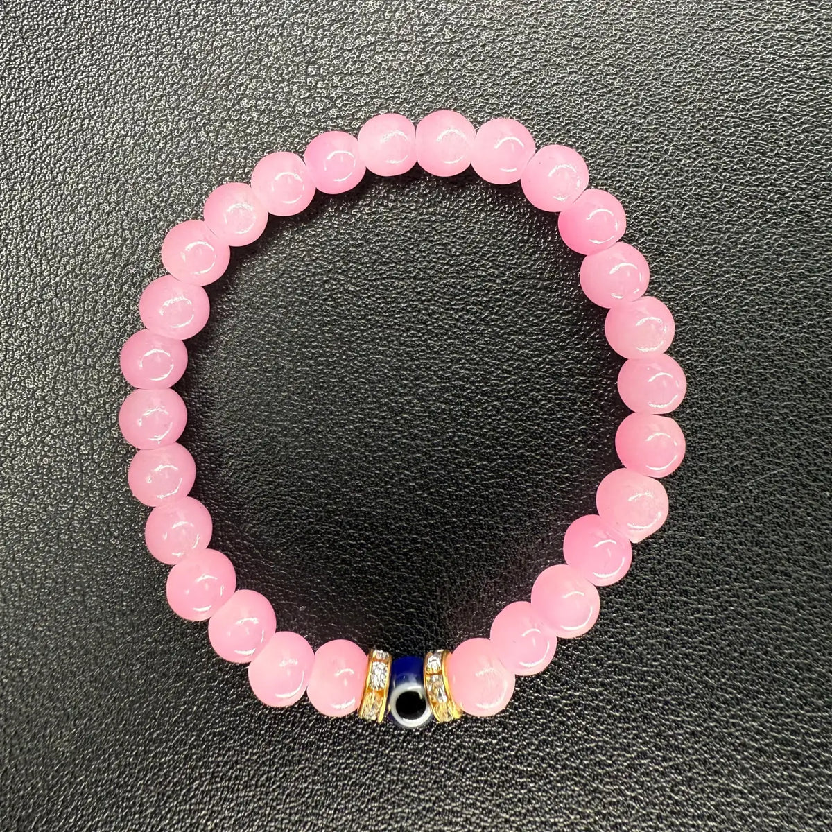 Kids Evil Eye Stretch Bracelets - Assorted Color Mix | Set of 10