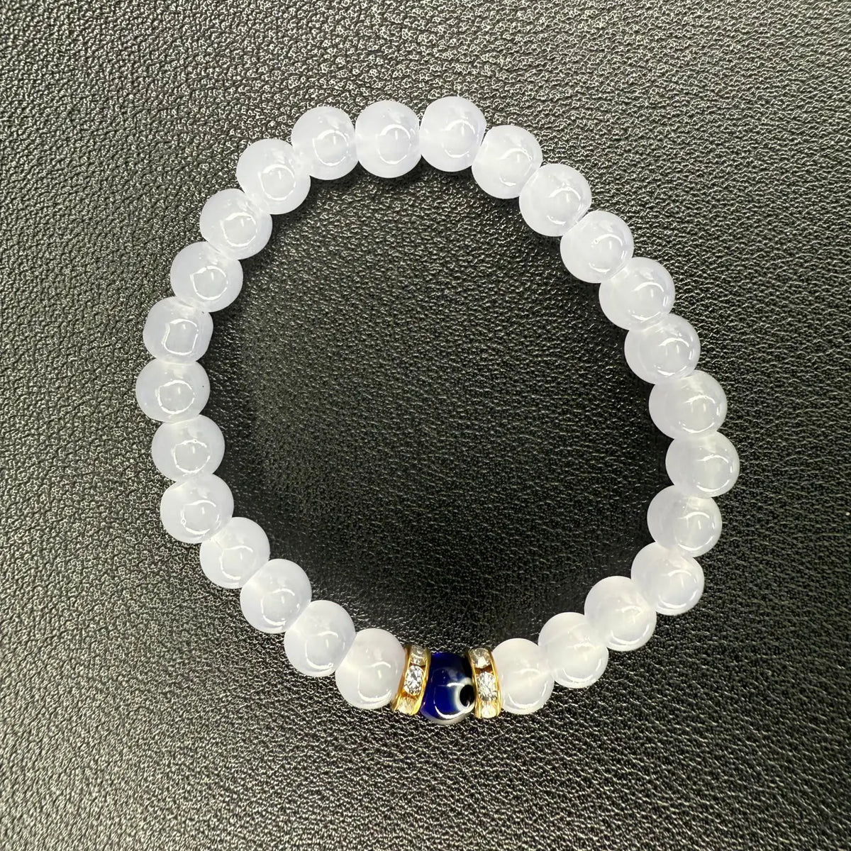 Kids Evil Eye Stretch Bracelets - Assorted Color Mix | Set of 10