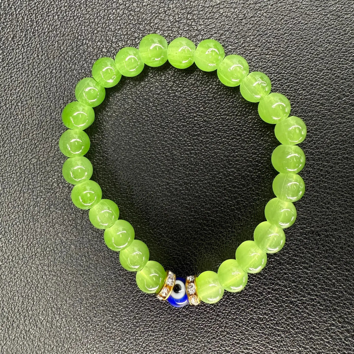 Kids Evil Eye Stretch Bracelets - Assorted Color Mix | Set of 10