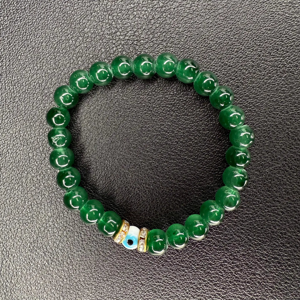 Kids Evil Eye Stretch Bracelets - Assorted Color Mix | Set of 10