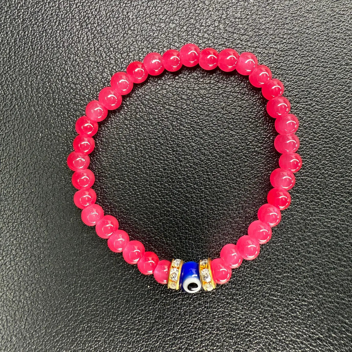 Kids Evil Eye Stretch Bracelets - Assorted Color Mix | Set of 10