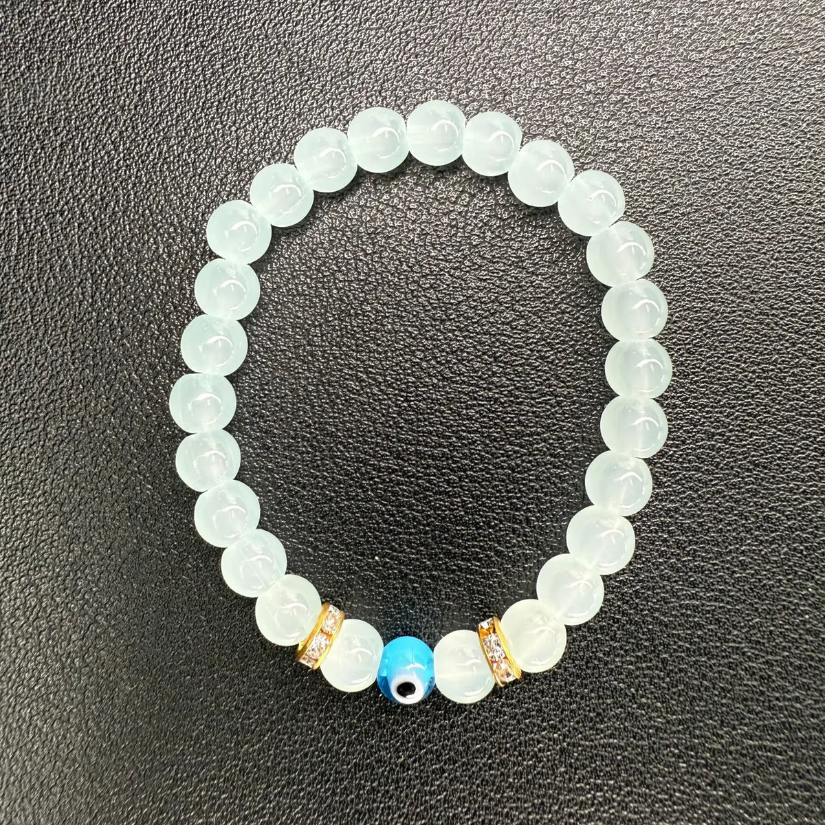 Kids Evil Eye Stretch Bracelets - Assorted Color Mix | Set of 10