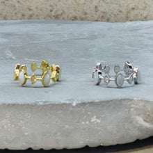 Load image into Gallery viewer, Oval Sparkling Stone Adjustable Ring, Timeless Elegance
