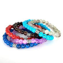 Load image into Gallery viewer, Classic Stretchy Colorful Bracelet, Bright and Vibrant 
