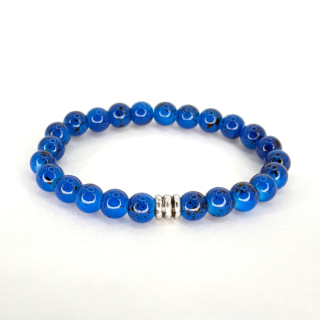 Classic Stretchy Colorful Bracelet, Bright and Vibrant 