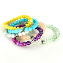 Load image into Gallery viewer, Bright Stretchy Colorful Bracelet, Bold and Fun Accessory 
