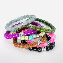Load image into Gallery viewer, Classic Stretchy Colorful Bracelet, Vibrant and Fun
