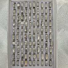 Load image into Gallery viewer, Stainless Steel 100 Piece Men&#39;s Rings | Mixed Sizes
