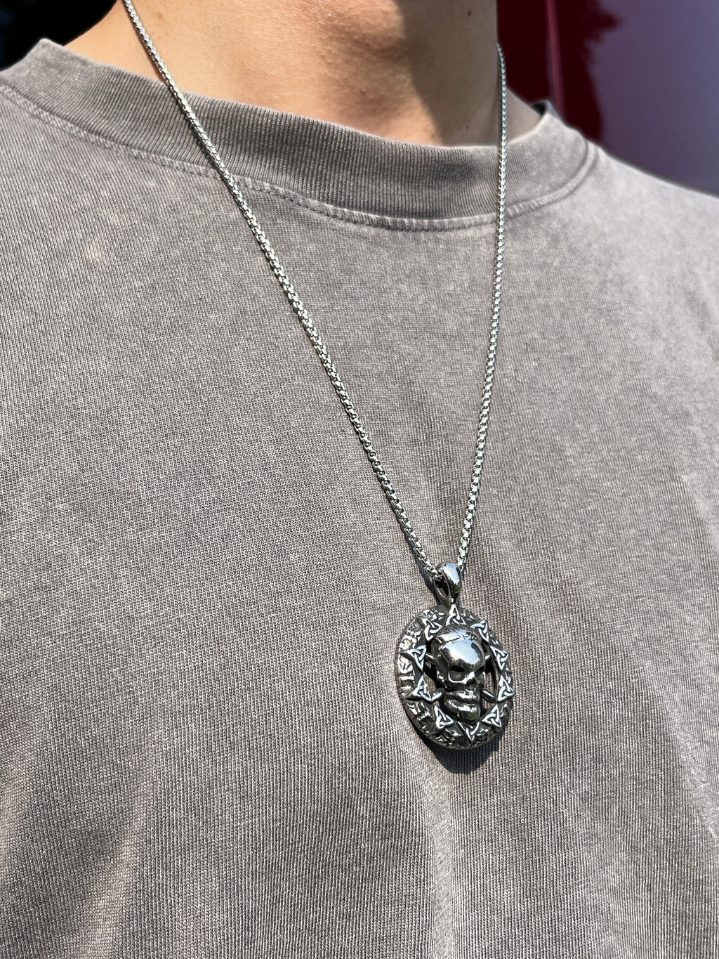 6-Pack Stainless Steel Pendants | Gothic & Religious Mix